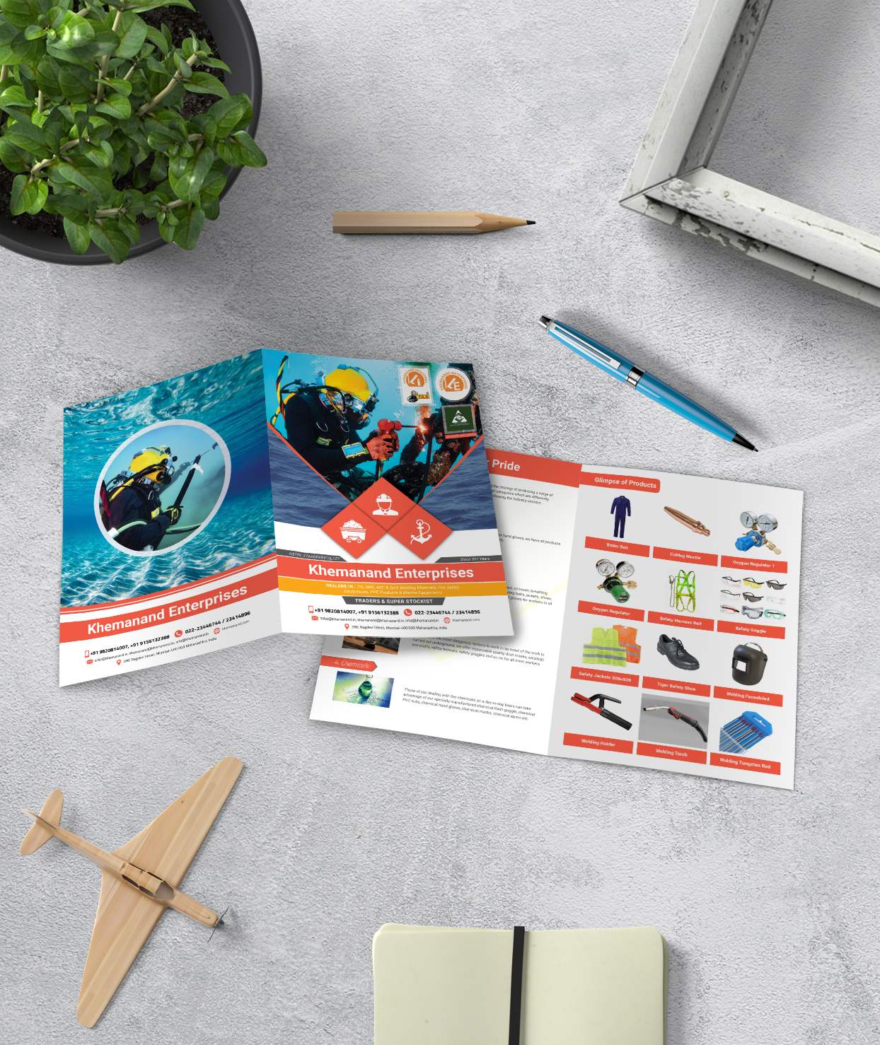 Construction Company Profile Design Services Delhi